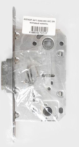 Изображение товара Защелка врезная Аллюр АРТ 5300-MC-WC B2B (никель матовый)