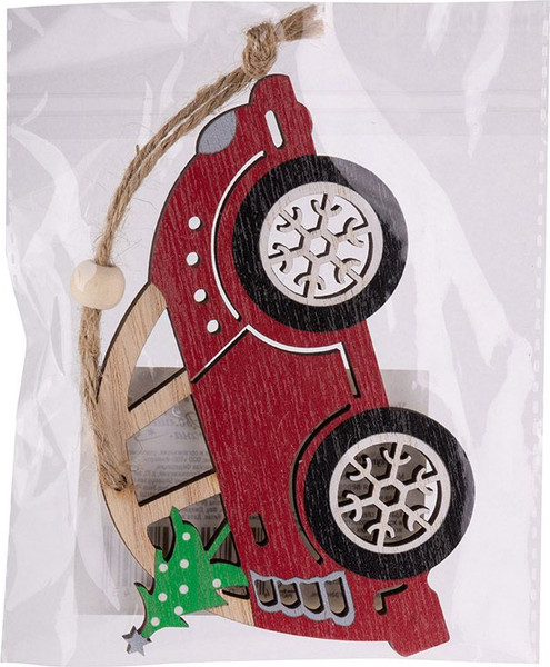 Изображение товара Подвеска новогодняя Волшебная страна Машинка с елкой SYMZPB-4423149 / 106442