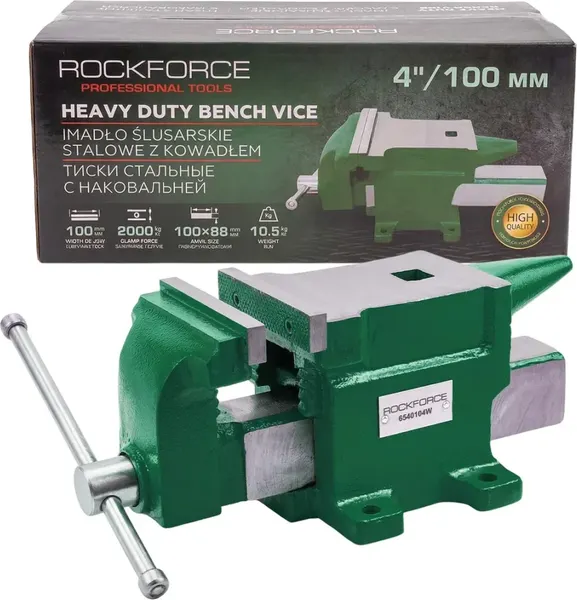 Изображение товара Тиски RockForce RF-6540104W (63634)