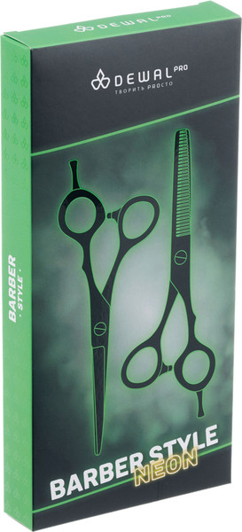 Изображение товара Ножницы парикмахерские Dewal SET-BS8-7 (2шт, черный)