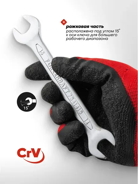 Изображение товара Набор ключей ForceKraft FK-5062P (63210)