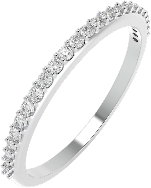 Кольцо из белого золота ZORKA 2D0092.14K.W (р.17.5, с бриллиантом)