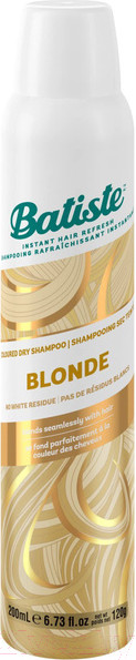 Изображение товара Сухой шампунь для волос Batiste Light Brilliant Blonde (200мл)