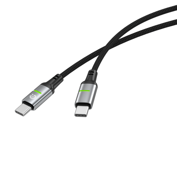Изображение товара Кабель Atomic SparkX USB-C-USB-C / 30.416 (1.2м, черный)