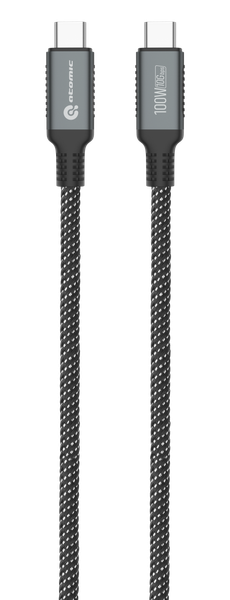 Изображение товара Кабель Atomic Urban USB-C-USB-C / 30.397 (2м, черный/серый)