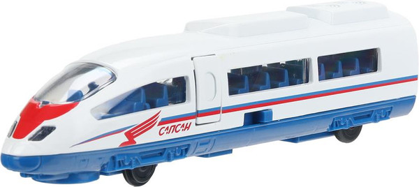 Изображение товара Поезд игрушечный Технопарк Сапсан / SAPSAN-19SL-RZD