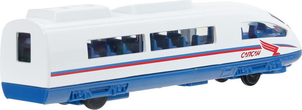 Изображение товара Поезд игрушечный Технопарк Сапсан / SAPSAN-19SL-RZD-WOD