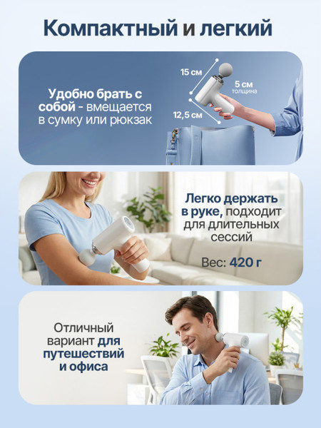 Изображение товара Массажный пистолет DFC Yesoul VM-MG3