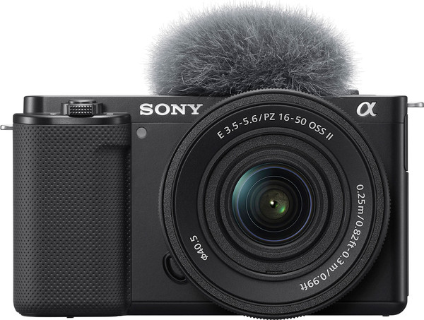 Изображение товара Беззеркальный фотоаппарат Sony ZV-E10 Kit + 16-50 II / ZVE10KB (черный)