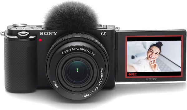 Изображение товара Беззеркальный фотоаппарат Sony ZV-E10 Kit + 16-50 II / ZVE10KB (черный)