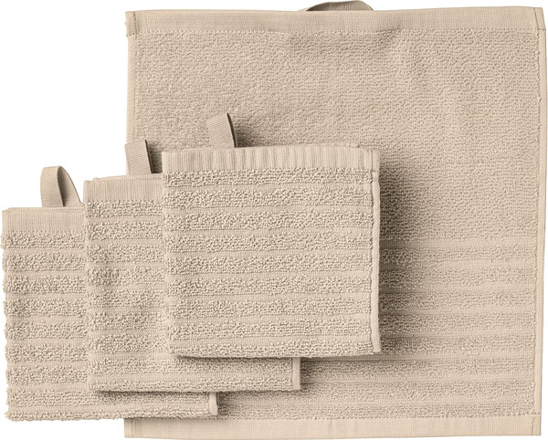 Изображение товара Набор полотенец Ikea Вогшен 806.073.87 (4шт, светло-бежевый)