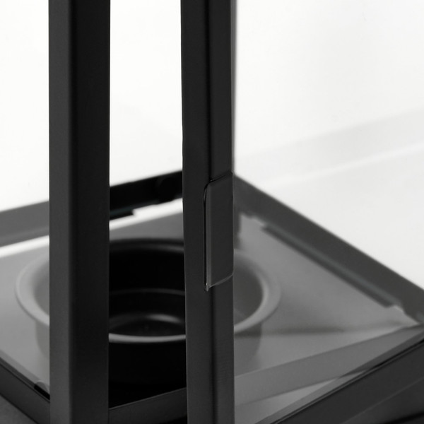 Изображение товара Подсвечник Ikea Фонарь для греющей свечи Беррби 606.088.54 (черный)