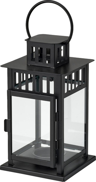 Изображение товара Подсвечник Ikea Фонарь для греющей свечи Беррби 606.088.54 (черный)