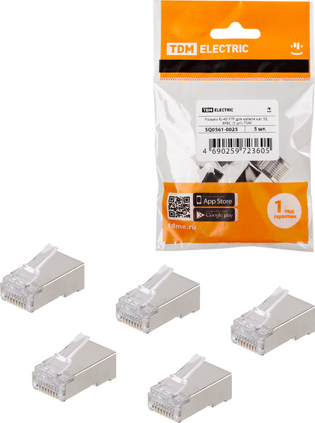 Изображение товара Коннектор TDM SQ0561-0025 (5шт)