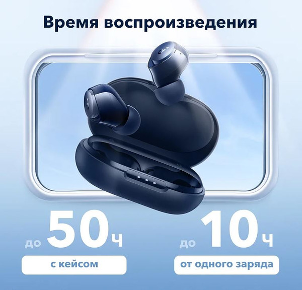 Изображение товара Беспроводные наушники Anker Soundcore Space A40 v.2 (синий)