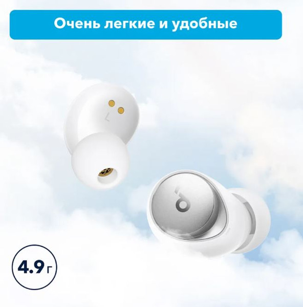 Изображение товара Беспроводные наушники Anker Soundcore Space A40 v.2 (белый)