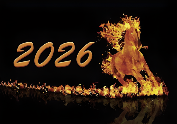 Изображение товара Календарь настенный Витебская областная типография Огненная лошадь. 2026 год / 25с42