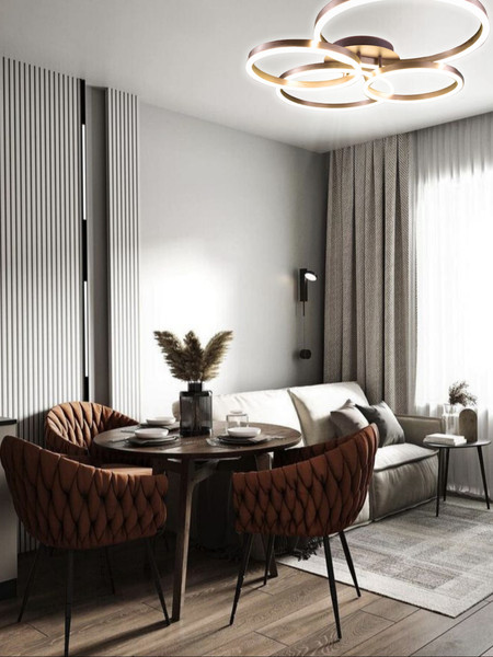 Изображение товара Люстра Aitin-Pro N5191/2+2 (сатин/голд)