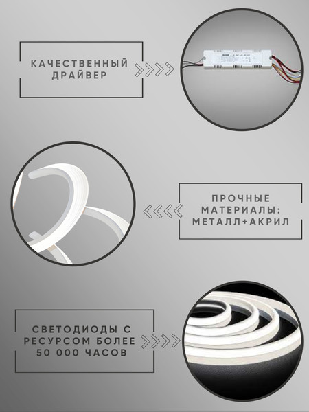 Изображение товара Люстра Aitin-Pro N9347/5+5 (белый)