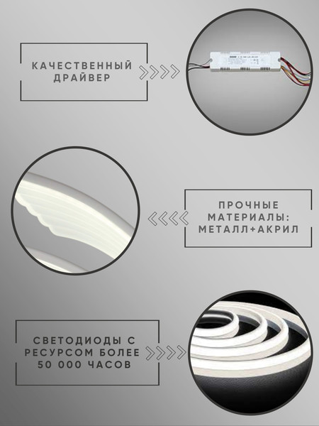 Изображение товара Люстра Aitin-Pro N9353/6+6 (белый)