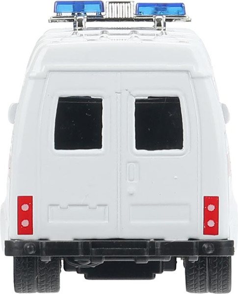 Изображение товара Автомобиль игрушечный Технопарк Газ-3221 Газель Скорая / GAZ3221VAN-12AMB-WH-WOD