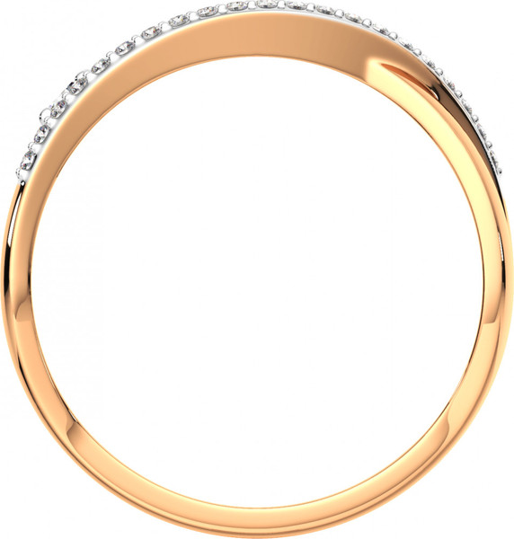 Изображение товара Кольцо из розового золота ZORKA 2101158.14K.R.ZZ (р.17, с фианитами)