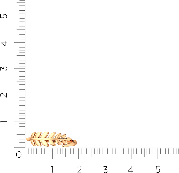 Изображение товара Кольцо из розового золота ZORKA 200173.14K.R.ZZ (р.16,5)