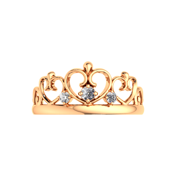 Изображение товара Кольцо из розового золота ZORKA 210505 (р.16.5, с фианитами)