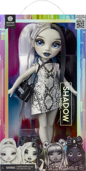 Изображение товара Кукла с аксессуарами Rainbow High Хизер S4 / 69002 (черный/белый)