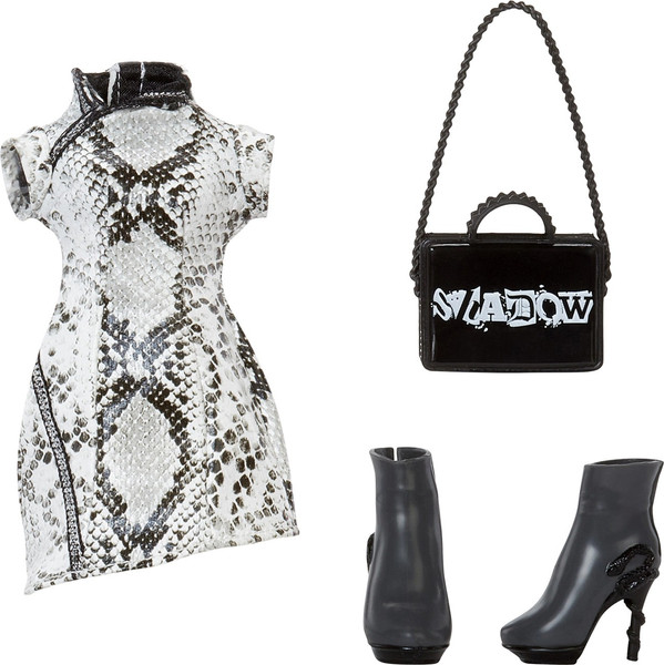 Изображение товара Кукла с аксессуарами Rainbow High Хизер S4 / 69002 (черный/белый)