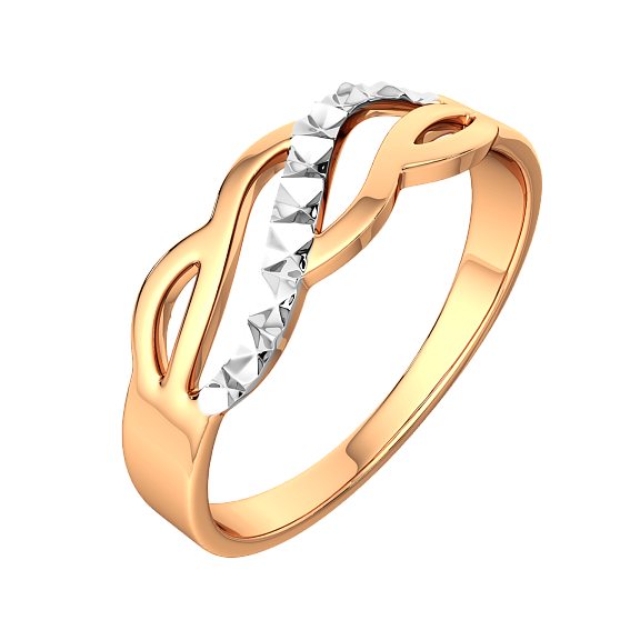 Изображение товара Кольцо из розового золота ZORKA 200024 (р.19)