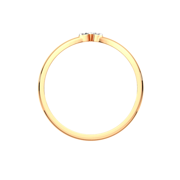 Изображение товара Кольцо из розового золота ZORKA 2101126.14K.R (р.15.5, с фианитами)