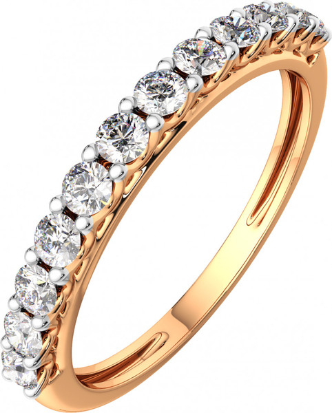 Изображение товара Кольцо из розового золота ZORKA 2101152.14K.R.ZZ (р.17.5, с фианитами)
