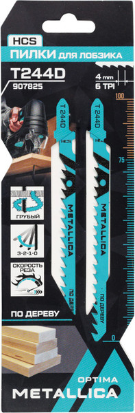 Изображение товара Набор пильных полотен Metallica Optima / 907825 (2шт)