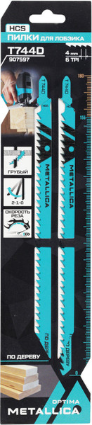 Изображение товара Набор пильных полотен Metallica Optima / 907597 (2шт)