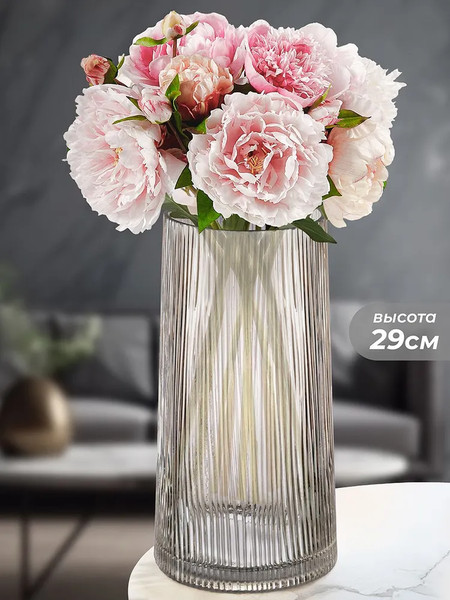 Изображение товара Ваза Elan Gallery 390257 (серый)