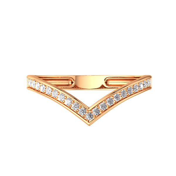 Изображение товара Кольцо из розового золота ZORKA 210489-CD (р.15, с фианитами)