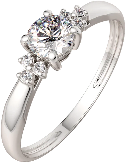 Изображение товара Кольцо из белого золота ZORKA 210654.14K.W (р.16.5, с фианитами)