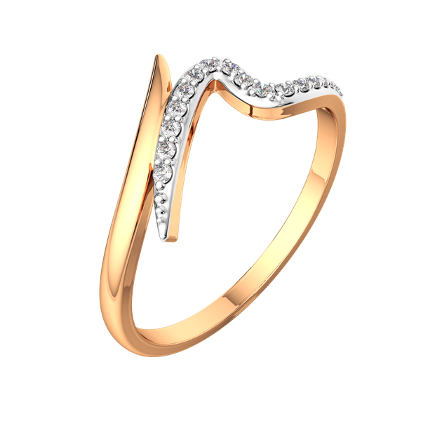 Изображение товара Кольцо из розового золота ZORKA 2101219.14K.R.ZZ (р.16.5, с фианитами)