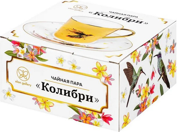 Изображение товара Набор для чая/кофе Elan Gallery Колибри / 730866