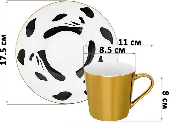 Изображение товара Набор для чая/кофе Elan Gallery Панда / 730865