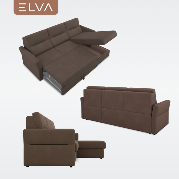 Изображение товара Диван угловой ELVA Сонни правый (Lounge 09)