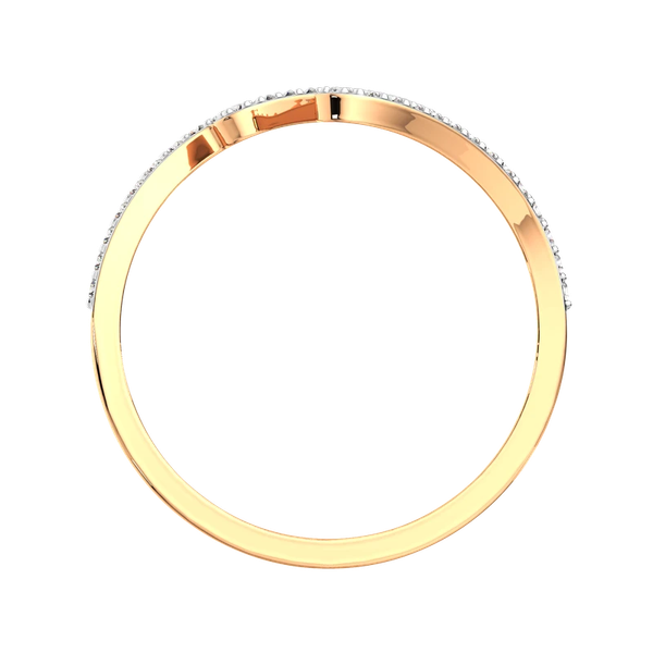 Изображение товара Кольцо из розового золота ZORKA 2101212.14K.R (р.15.5, с фианитами)