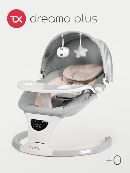 Изображение товара Детский шезлонг Tomix Dreama Plus / B073 (серый)