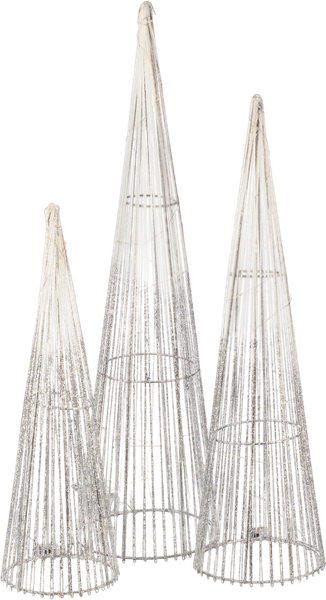 Изображение товара Набор светодиодных фигур 3D Ausini Статуэтка елка / V5130