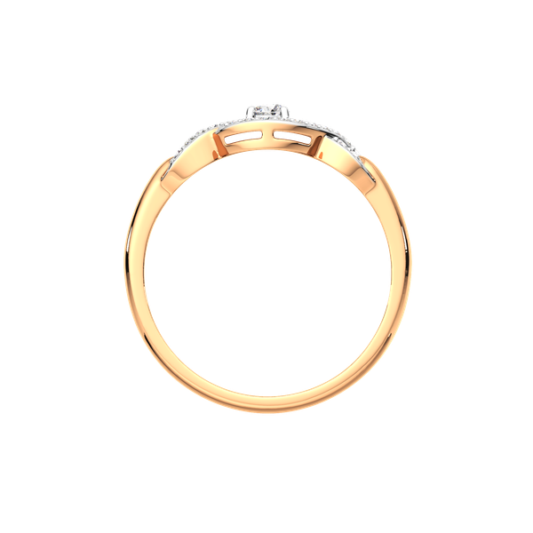 Изображение товара Кольцо из розового золота ZORKA 210877.14K.R (р.17.5, с фианитами)