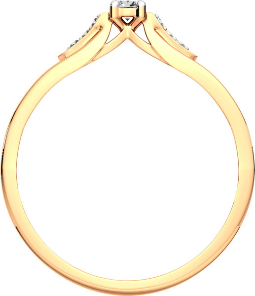 Изображение товара Кольцо из розового золота ZORKA 210899.14K.R (р.16.5, с фианитами)