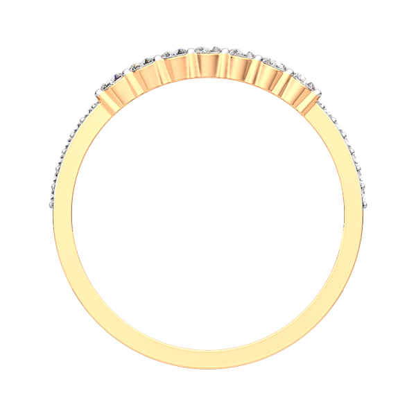 Изображение товара Кольцо из розового золота ZORKA 210901.14K.R.ZZ (р.17.5, с фианитами)