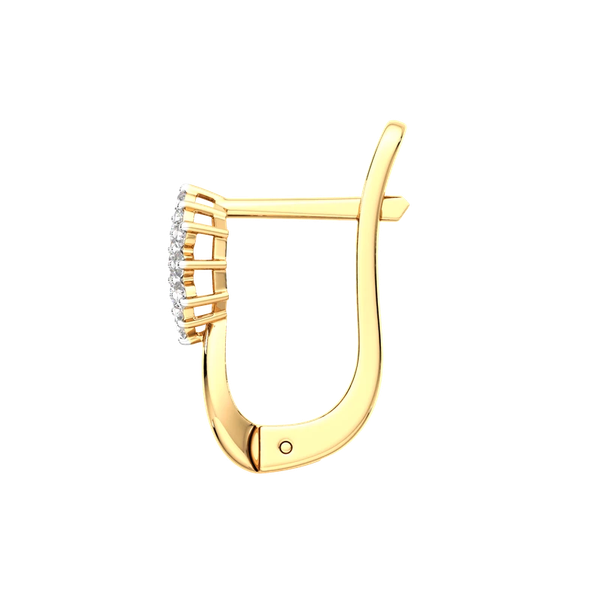 Изображение товара Серьги из желтого золота ZORKA 3101352.14K.Y (с фианитами)