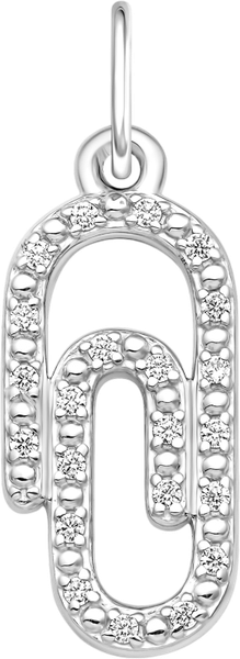 Изображение товара Подвеска из серебра 7 КАРАТ П3217-055С (с фианитами)